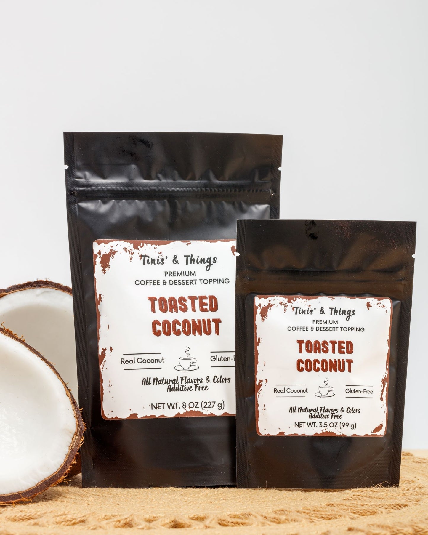Toasted Coconut Coffee & Dessert Topping